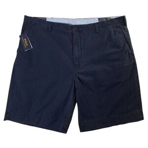 Polo Ralph Lauren Classic Fit Chino Shorts Men's 44B* Blue Preppy Pony Stretch